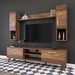 Hanah Home M27 - 284 Mueble para TV Nogal